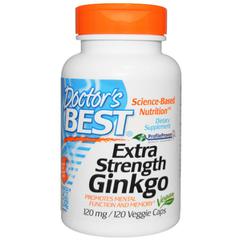фото Doctor's Best, Extra Strength Ginkgo