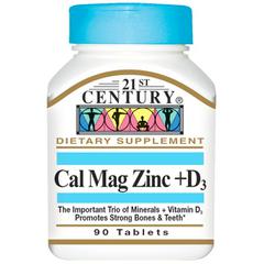 21st Century, Cal Mag Zinc + D3