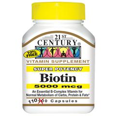 фото 21st Century Health Care, Biotin