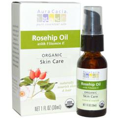 Aura Cacia, Organic, Rosehip Oil