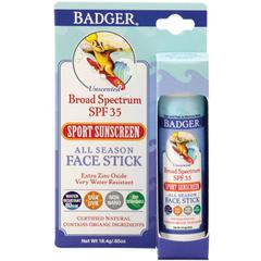 Badger Company, Face Stick, SPF 35