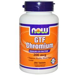 фото Now Foods, GTF Chromium
