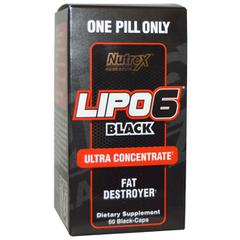 Nutrex Research Labs, Lipo 6 Black Ultra Concentrate
