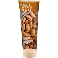 Desert Essence, Organics, Hand and Body Lotion, Almond