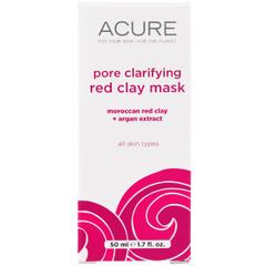 фото Acure Organics, Pore Clarifying Red Clay Mask
