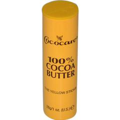 Cococare, 100% Cocoa Butter, The Yellow Stick