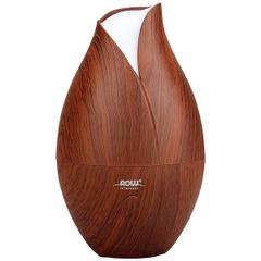 Now Foods, Solutions, Ultrasonic Faux Wood Grain Oil Diffuser