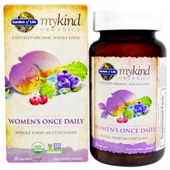 Garden of Life, KIND Organics, Women's Once Daily