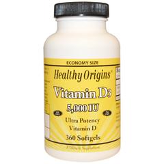 Healthy Origins, Vitamin D3