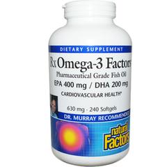 Natural Factors, Rx Omega-3 Factors