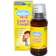Hyland's, 4 Kids Cold 'n Cough