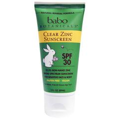 фото Babo Botanicals, 30 SPF Clear Zinc Sunscreen