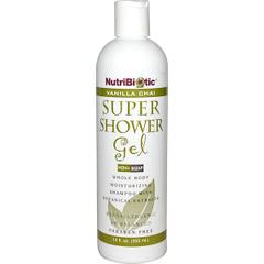 NutriBiotic, Super Shower Gel, Non-Soap