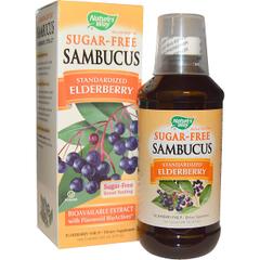 Nature's Way, Sambucus, Standardized Elderberry, Sugar-Free