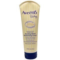 Aveeno, Baby, Soothing Relief Moisturizing Cream