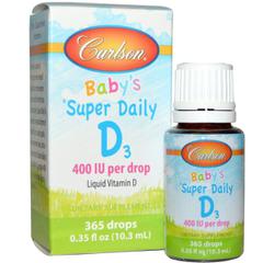 фото Carlson Labs, Baby's Super Daily D3